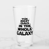 総最高の銀河系のパパ – 父の日 タンブラーグラス (正面)