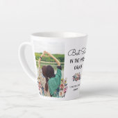 総最高の銀河系の姉妹カスタム写真 カフェラテマグ (左アングル)