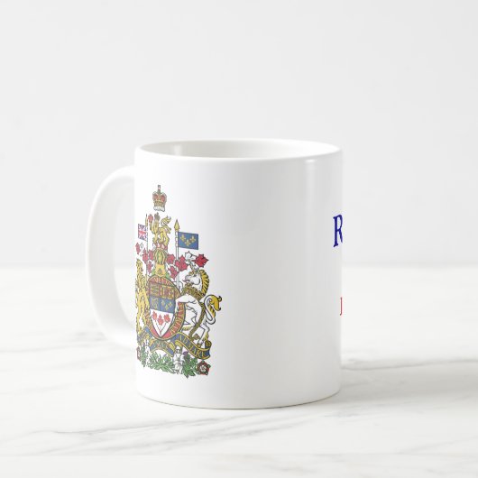 総理大臣のためのRobフォード コーヒーマグカップ (正面左)