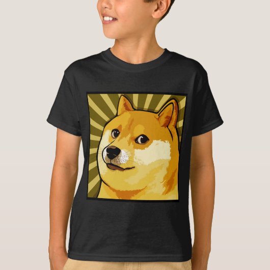 総督のミームの正方形の総督の自画像 Tシャツ (正面)
