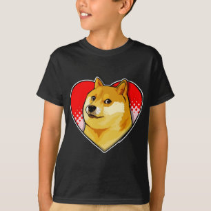 総督のミーム愛ハートをカスタマイズ Tシャツ