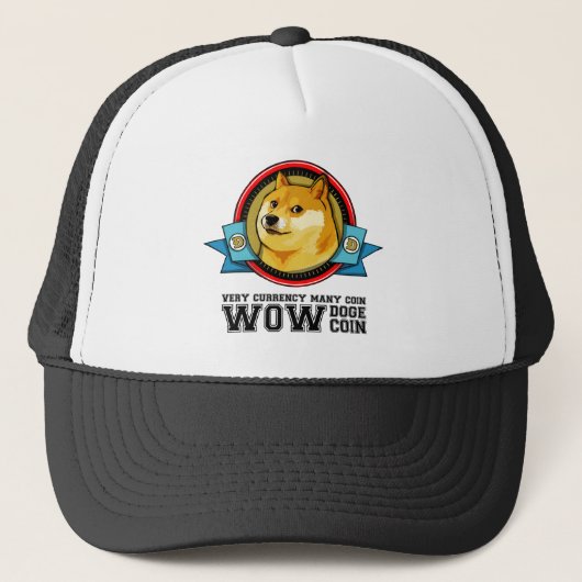 総督のミームDogecoin WOW キャップ (正面)