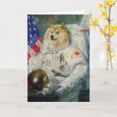 総督の挨拶状 カード (黄色い花)