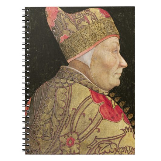 総督フランチェスコFoscari 1460年 ノートブック (正面)