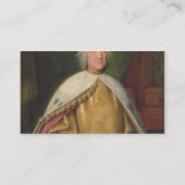 総督(キャンバスの油)のポートレート 名刺 (裏面)