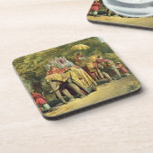 総督State Howdah 1863年の(chromol コースター (左側)