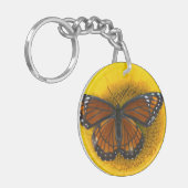 総統の蝶 | Limenitis Archippus キーホルダー (正面左)