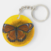 総統の蝶 | Limenitis Archippus キーホルダー (裏面)