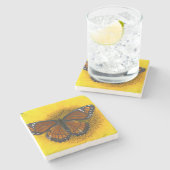 総統の蝶 | Limenitis Archippus ストーンコースター (横)