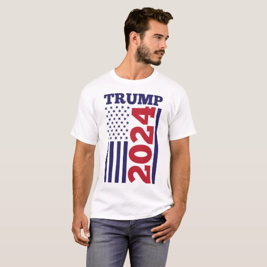 総統一された州大統領の選挙2024 Tシャツ (正面フル)