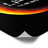 総4.08.2024皆既食太陽の2024 ポスター (角)