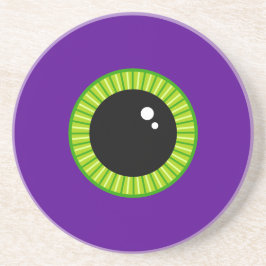 緑おもしろいと紫の怪物 コースター