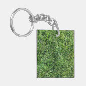 緑おもしろい実在紋様おもしろい キーホルダー (正面左)