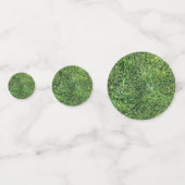 緑おもしろい実在紋様おもしろい コンフェッティ (正面)