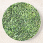 緑おもしろい実在紋様おもしろい コースター (正面)