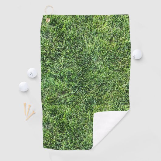 緑おもしろい実在紋様おもしろい ゴルフタオル (インサイチュ)