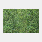 緑おもしろい実在紋様おもしろい ドアマット (正面)