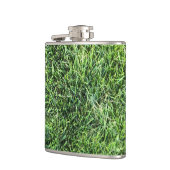 緑おもしろい実在紋様おもしろい フラスク (左)
