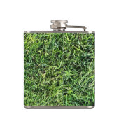 緑おもしろい実在紋様おもしろい フラスク (裏面)