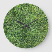 緑おもしろい実在紋様おもしろい ラージ壁時計 (正面)