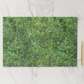 緑おもしろい草実在写真テクスチャランチョンマット ペーパーパッド (インサイチュ)