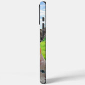 緑おもしろい野で子猫 Case-Mate iPhoneケース (裏面 / 左)