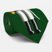緑および白いユニフォームのくるみ割りの兵士 ネクタイ (ロール)