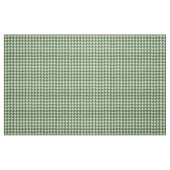 緑および白く千鳥格子ので幾何学的なパターン ファブリック (ファットクウォーター)