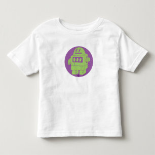 緑および紫色Tシャツをからかいます トドラーTシャツ