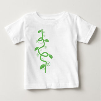 緑および豆の茎 ベビーTシャツ