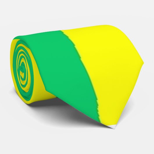 緑および黄色 ネクタイ (ロール)