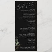 緑お洒落と金ゴールド |ブラック結婚ズ プログラム (裏面)