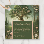 緑お洒落の中世結婚林 フェイバータグ (正面)