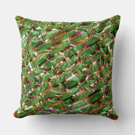 緑がかった壁効果と泡サーモン色？ クッション