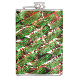 緑がかった壁効果と泡サーモン色？ フラスク