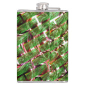 緑がかった壁効果と泡サーモン色？ フラスク (裏面)