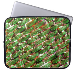 緑がかった壁効果と泡サーモン色？ ラップトップスリーブ