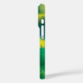 緑がかった抽象芸術 Case-Mate iPhoneケース (裏面 / 左)