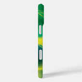 緑がかった抽象芸術 Case-Mate iPhoneケース (裏面 / 右)