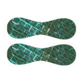 『緑がかった額縁』、傷、青い格子 野球ボール (パネル)