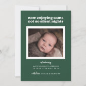 緑が夜を楽し静かむ シーズンカード (正面)