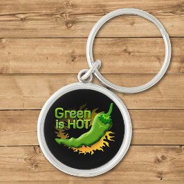 緑が熱い キーホルダー