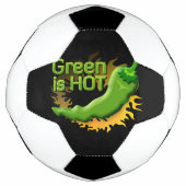 緑が熱い サッカーボール (正面)