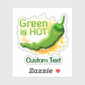 緑が熱い シール (シート)