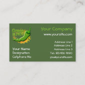 緑が熱い 名刺 (正面)