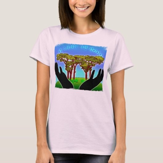 緑が良い(4人) Tシャツ (正面)