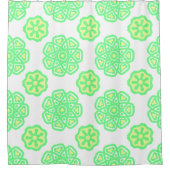 緑すごい春 シャワーカーテン (正面)