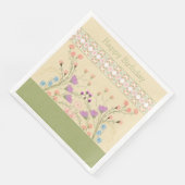 緑でアクセント付きフローラ (コーナー)