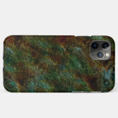 緑とサンゴの斑点のある壁スタイル Case-Mate iPhoneケース (裏面(横))