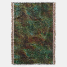 緑とサンゴ色の斑点のある壁のテクスチャ